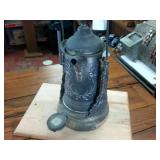 Late 1800s Rogers silver plate tea pot with stand