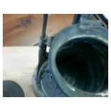 Late 1800s Rogers silver plate tea pot with stand