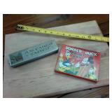 2 Vintage flat tins  Highly Collectible Donald Duck and A.W. Faber Castell