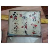 2 Vintage flat tins  Highly Collectible Donald Duck and A.W. Faber Castell