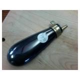 Lot of two black powder horns