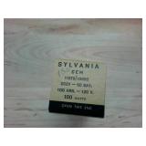 Vintage Sylvania Blue Top Projection Lamp  NIB  100 Watts