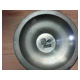 Made in England Pewter Cup and Brass Vessel with handle