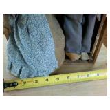 Creepy Haunted Folk Art  Doll Display