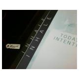 Supple Leather Bound Daily Inspirational and Breathing Book  Daily Mindfulness