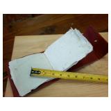 Very Special Handbound Journal  With Handmade Paper!  Antler button