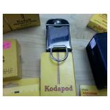 Large Lot of Vintage Kodak Kodachrome  Filters  Slide Mounts  Kodapod adapter  prepaid mailer for film processing  daylight filter  (box only)