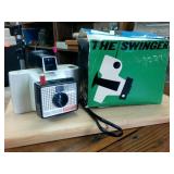 Vintage Polaroid The Swinger Instant Camera in Original Box
