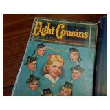 Lot of Vintage Books including Rainbow and the Rose  Nevil Shute  Eight Cousins by Louisa May Alcott