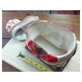 Vintage McCoy Rocking Horse Ceramic Cookie Jar