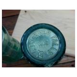 Two Vintage Coke Bottles  Virginia Mn  Black River Falls Wi