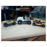 Lot of 3 Vintage Toy Cars