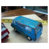 Two Vintage Tonka Tiny Vans