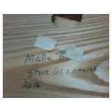 Oak Cut out art piece by Steve Glammeier 2016