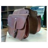 Well Crafted Leather Mini Saddle Bags