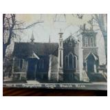 Vintage Greeting Cards And Postcards from early 1900s onward  many are blank  includes vintage carrying box