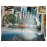 Vintage Greeting Cards And Postcards from early 1900s onward  many are blank  includes vintage carrying box