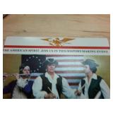 Large Ceramic Coffee Mug Celebrating 1976  in several cities plus an invite from ladies auxilliary