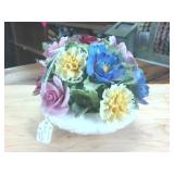 Aynsley Bone China Ornate flower display  heavy