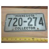 Minnesota Collector License Plate