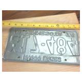 Vintage 1974 Embossed 10000 Lakes Minnesota License Plate