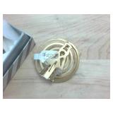 Nice jewelry collection Propeller on button (see patch) cuff links  spiral broach