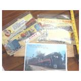 Lionel Train Vintage ad  plus Airex and 1984 Landmark