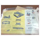 Lionel Train Vintage ad  plus Airex and 1984 Landmark