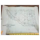 General Highway Map Sherburne County Minnesota 1964  Vintage
