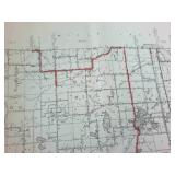 General Highway Map Sherburne County Minnesota 1964  Vintage