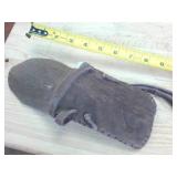 Hand Made Leather pouch with strap