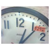 Vintage Sunbeam corded (12 inch diameter) large dial clock