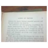 Collection of Vintage books including -  Commercial Law 1893 -  The Grafters 1904  Popular Hymns No. 2 (no date) Reader
