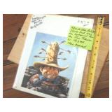 Steve Sack Cartoonist Print for Star Tribune in protective plastic