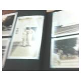 Vintage Snap Shots Leather Bound Photo album with vintage pics and empty pages