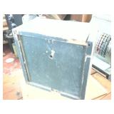 RARE!  Early 1900s Bank Alarm!  Wooden case  Sound Wave Relay  o.b. McClintock Company Minneapolis 12 x 12 inches by 6 inches deep