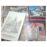 Large Lot of NEW never used postcards  1776  Vatican  Goats  Native  all have blank backs