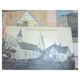 Large Lot of USED and sent Vintage potcards from early 1900s up