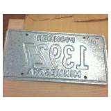 New in original packaging MN Embossed License Plate  PIONEER
