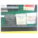Vintage Framed Matchbook Collection including -  Forest Lake Dairy  Harvey Coop Creamery -  Super Milk out of Fargo -  MelORich  Acee  Grand Prize Milk and more!
