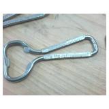 4 Like New Hamms Beer Bottle openers  one Grain Belt