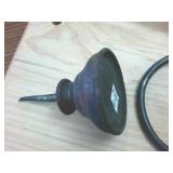 Vintage Metal Jar Sealer and mini oil can