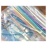 Lifetime supply of crochet needles and a months supply of matches