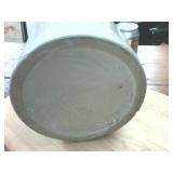 Vintage Jug  Ceramic with brown glaze in good condition  12 inches tall