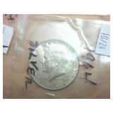 4 coin lot  1964 Silver Kennedy Half Dollars  two dollar face value