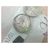 7 coin lot  Pre-1965 Silver Dimes  50 cent face value