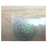 7 coin lot  Pre-1965 Silver Dimes  50 cent face value