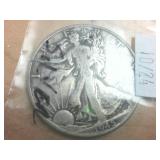 Walking Liberty Silver Half Dollar 1945