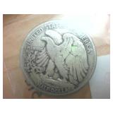 Walking Liberty Silver Half Dollar 1945
