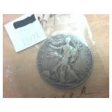 Walking Liberty Silver Half Dollar 1944